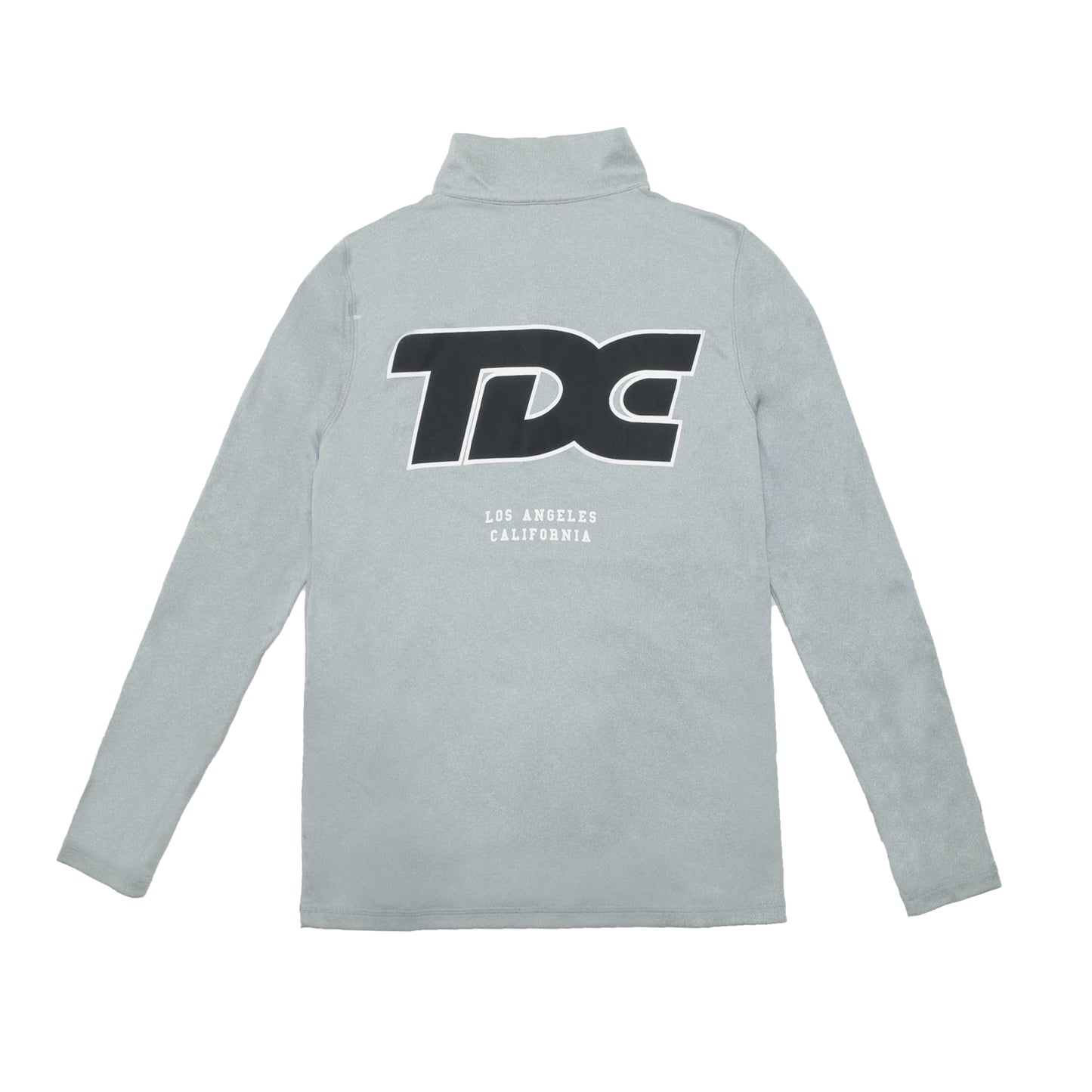 TDE New Classic Woman's Mockneck Sweatshirt (Grey)