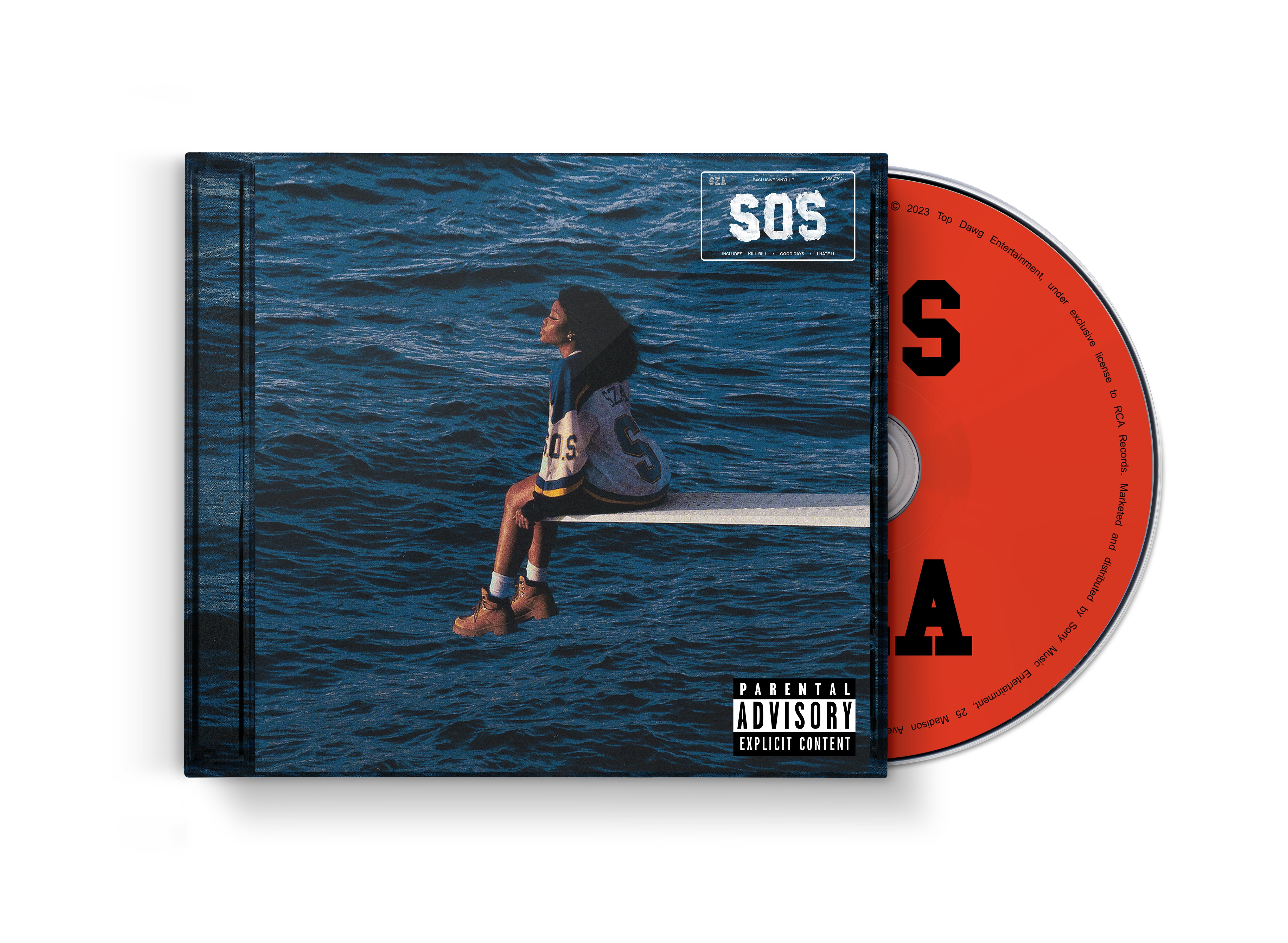SZA SOS Compact Disc Top Dawg Entertainment sza-sos-compact-disc-top-dawg-entertainment