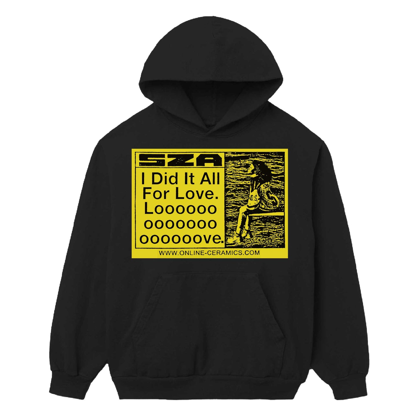SZA - All For Love Tour Hoodie (Black)