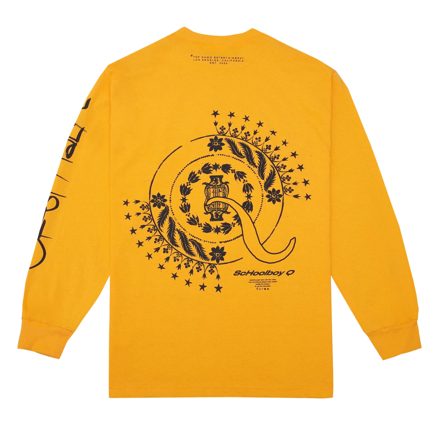 CrasH Talk L/S T-Shirt (Yellow)