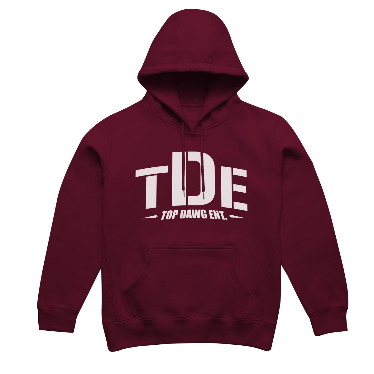 Original TDE Hoodie (Burgundy)